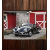 Металлическая табличка Porsche 356A 1600 De Luxe Speedster542